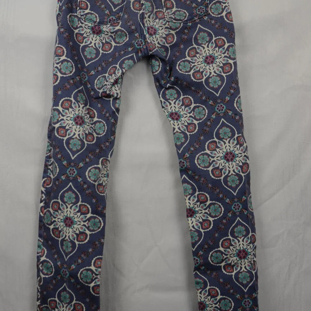 Old Navy Skinny Jeans with Mandala Pattern Size 10 Slim (Kids) - Picture 3 of 4